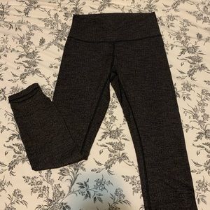 Wunder Under Lulu Lemon Leggings high rise